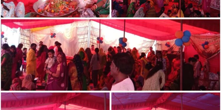 *कैमोर के मंगल भवन में सावन के पहले दिन रचे गए हजारों पार्थिव शिवलिंग, विशाल भंडारे का हुआ आयोजन* *समाजसेवी मनीष नावेद द्वारा सावन के हर सोमवार को शहर के विभिन्न मंदिरों में आयोजित किए जाएंगे धार्मिक अनुष्ठान*