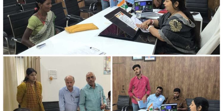 *नगर निगम में आयोजित महापौर जनसुनवाई में नागरिकों की समस्याओं पर हुई सुनवाई, कई मामलों में मौके पर दिए गए निर्देश*  *महापौर ने अधिकारियों से मांगी जवाबदेही*