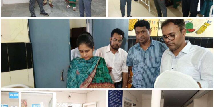 मुख्यमंत्री जन-विश्वास अभियान: बरही अस्पताल का निरीक्षण   कलेक्टर, एसपी, डीएफओ और जिला पंचायत सीईओ ने बरही अस्पताल में मरीजों से जाना उपचार का हाल