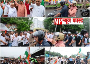 🇮🇳 बारिश में भी नहीं थमा जोश! CM मोहन यादव ने निकाली तिरंगा यात्रा, गूंजा भारत माता का जयकारा