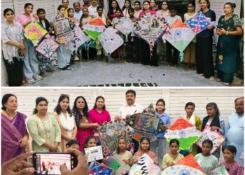 कटनी में बेटियों ने भरी सपनों की उड़ान! ‘मां तुझे सलाम—मेरी पतंग, मेरी अभिव्यक्ति’ में दिखा हुनर का जलवा