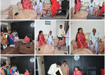 *महापौर जनसुनवाई बनी नागरिकों की समस्याओं को सीधे सामने रखने का प्रभावी मंच*  *महापौर श्रीमती सूरी ने सुनी नगरवासियों की समस्याएं, संबंधित अधिकारियों को त्वरित कार्रवाई के दिए निर्देश*