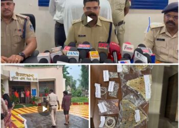 शारदा माता मंदिर चोरी का खुलासा: विजयराघवगढ़ पुलिस ने गिरोह को दबोचा, एक दर्जन वारदातों से जुड़े तार