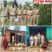 अवैध मदिरा के कारोबार पर आबकारी विभाग की कार्रवाई 75 हजार रुपये से अधिक की अवैध शराब जब्त, 16 प्रकरण दर्ज