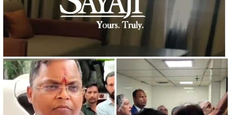 🚨 इंदौर के फाइव स्टार होटल सयाजी का किचन सील! 😱 किचन में मिले चूहे और काकरोच, सामने आया VIDEO… मचा हड़कंप!