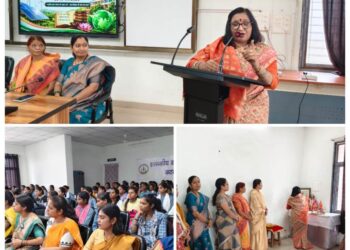 शासकीय कन्या महाविद्यालय, कटनी में भारतीय अक्षय ऊर्जा दिवस पर कार्यक्रम आयोजित