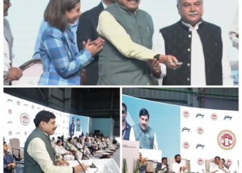 *सीएम डॉ. मोहन ने किया गोदरेज की चौथी यूनिट का शुभारंभ, भिंड में तैयार प्रोडक्ट पूरे देश में होंगे सप्लाई*  – *मालनपुर में गोदरेज कंज्यूमर प्रोडक्ट्स लिमिटेड की यूनिट का विस्तार*
