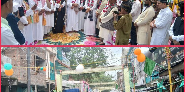 ईद मिलादुन्नबी पर मकरानी मुस्लिम समाज ने निकाला भव्य जुलूस, अमन-चैन की दुआ के साथ हुआ समापन
