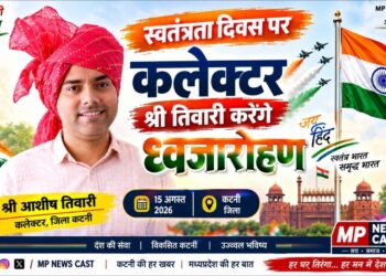 *स्वतंत्रता दिवस पर कलेक्टर श्री तिवारी करेंगे ध्वजारोहण*