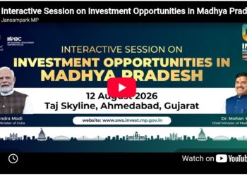 Interactive Session on Investment Opportunities in Madhya Pradesh with Dr. Mohan Yadav, Hon’ble Chief Minister, Madhya Pradesh at Ahmedabad*