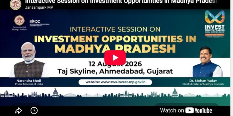 Interactive Session on Investment Opportunities in Madhya Pradesh with Dr. Mohan Yadav, Hon’ble Chief Minister, Madhya Pradesh at Ahmedabad*
