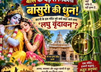 कटनी का ‘लघु वृंदावन बांस के पेड़ से निकली बांसुरी की धुन! कटनी के इस मंदिर को क्यों कहा जाने लगा ‘लघु वृंदावन’?