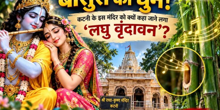 कटनी का ‘लघु वृंदावन बांस के पेड़ से निकली बांसुरी की धुन! कटनी के इस मंदिर को क्यों कहा जाने लगा ‘लघु वृंदावन’?