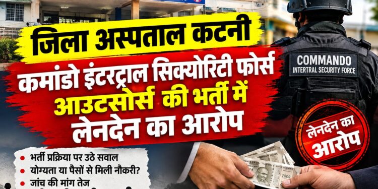 आउटसोर्स भर्ती में पैसे के खेल का आरोप, स्वास्थ्य विभाग की भूमिका पर उठे सवाल,,,