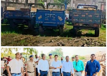 कलेक्टर सहित पुलिस अधीक्षक का नर्मदा नदी में बेखौफ रेत माफियाओं पर कड़ा प्रहार,03 अज्ञात FIR से रेत चोरों में हड़कंप…!