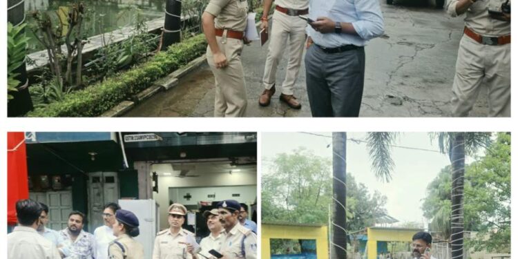 श्रीकृष्ण जन्माष्टमी को लेकर पुलिस ने संभाली सुरक्षा एवं यातायात व्यवस्था की कमान
