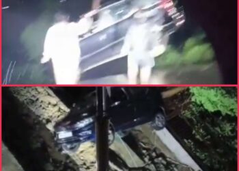 भोपाल में बारिश के बाद बड़ा खतरा कलियासोत नदी के मुहाने पर धंसी जमीन, कई कारें जमीन में समाईं देखे VIDEO