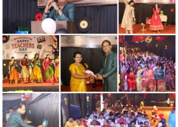 जे पी वी डी ए वी विद्यालय के छात्रों ने मनाया हर्षोल्लास पूर्ण शिक्षक दिवस