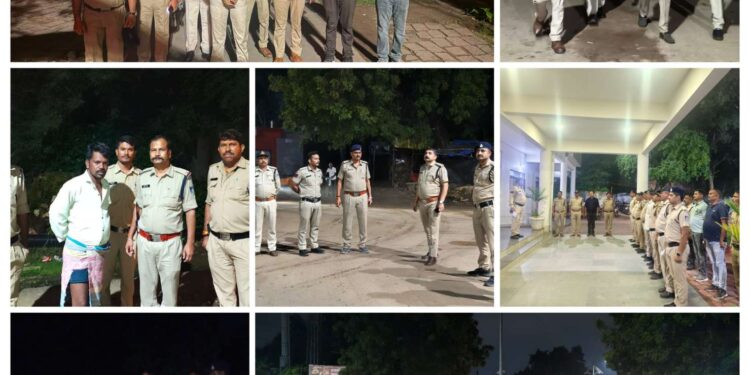 *कटनी_पुलिस* *“अपराधियों पर कटनी पुलिस का शिकंजा”* * *कांबिंग गश्त के दौरान 20 स्थाई वारंटी, 69 गिरफ्तार वारंटी, ईनामी आरोपियों सहित 182 आरोपियों पकड़ें गए*