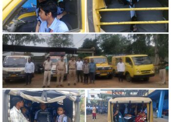 *🌟स्कूली वाहनों में बच्चों की सुरक्षा को लेकर थाना बरही पुलिस का विशेष वाहन चेकिंग अभियान* *फिटनेस, परमिट एवं इंश्योरेंस के अभाव में चार वाहनों पर की गई चालानी कार्यवाही वसूला गया कुल 25000/- रुपए समन शुल्क🌟*