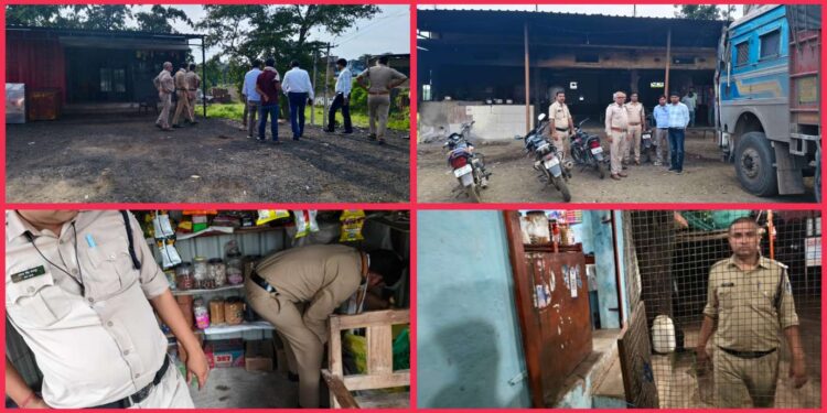 🚨 बांदरी पुलिस का अवैध शराब के खिलाफ बड़ा एक्शन, 8 आरोपियों पर आबकारी एक्ट में केस