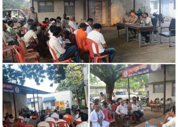 *  💥 *गणेश उत्सव को लेकर कुठला थाना में किया गया शान्ति समिति की बैठक का आयोजन* 💥