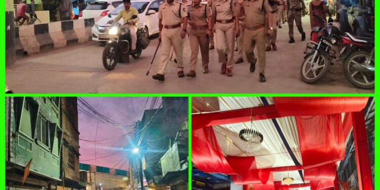 *गणेश उत्सव एवं आगामी त्योहारों के मद्देनजर कटनी पुलिस ने निकाला फ्लैग मार्च* VIDEO