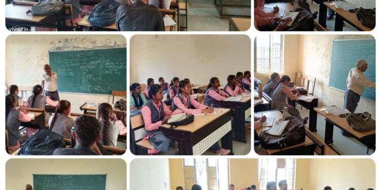 विद्यार्थियों को वैज्ञानिक विधि से फसल उत्पादनका तकनीकी प्रशिक्षण दिया गया