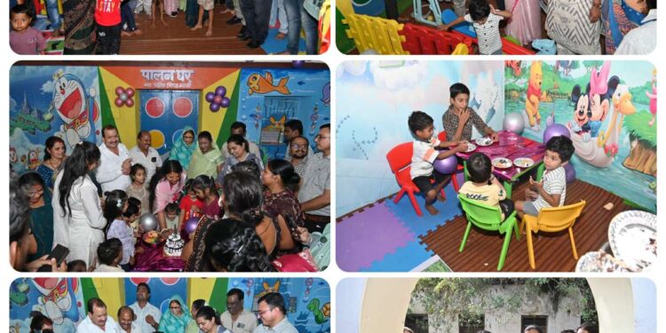 *नगर निगम की पहल से शुरू हुआ ‘पालन घर’, नन्हे बच्चों को मिलेगा सुरक्षित और स्नेहपूर्ण वातावरण*  *महापौर श्रीमती प्रीति संजीव सूरी ने किया पालन घर का शुभारंभ, 2 से 6 वर्ष तक के बच्चों के सर्वांगीण विकास की होगी व्यवस्था*