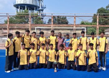 राज्य स्तरीय शालेय हॉकी प्रतियोगिता के फाइनल में उज्जैन को 4-3 से हराकर नर्मदापुरम ने जीता गोल्ड