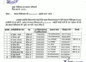 *🌟 विजयराघवगढ़ को मिले 10 प्रशिक्षु डॉक्टर* *ग्रामीण क्षेत्रों में बेहतर उपचार की उम्मीद, स्वास्थ्य सुविधाओं को मिलेगी मजबूती🌟*
