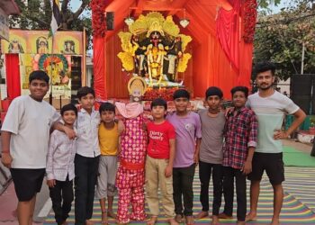 करीब 35 वर्षों से आस्था का केंद्र बना मां शारदा काली मंदिर कमेटी आईटीआई में विराजित माता महाकाली.. वीडियो