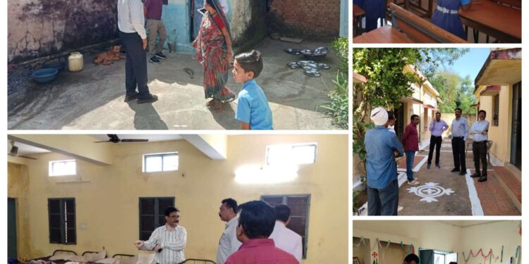 जन विश्वास एवं सेवा संकल्प अभियान के तहत एसीईओ  मोदी ने छात्रावास एवं शालाओं का किया औचक निरीक्षण, विद्यार्थियों से किया संवाद*