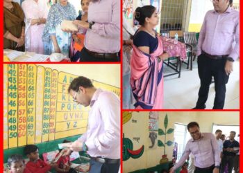 कलेक्टर तिवारी का आंगनवाड़ी में सरप्राइज निरीक्षण! नन्ही तन्वी ने सुनाया ‘अ से अनार, आ से आम’ ❤️