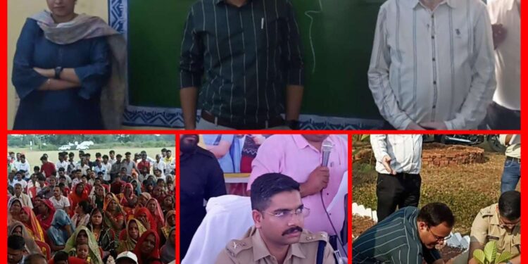 मुख्यमंत्री जनविश्वास अभियान में पहुंचे कलेक्टर आशीष तिवारी, सहित अधिकारियों ने लिया जायजा,,ग्रामीणों की सुनी समस्याएं ,घुघरा आश्रम का किया निरीक्षण,,,,