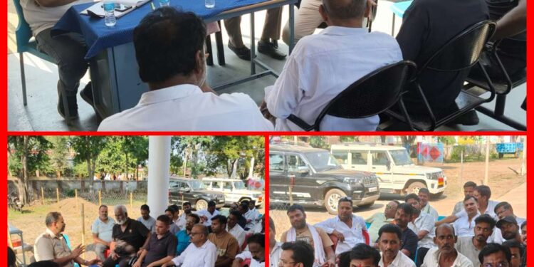 रीठी में शांति समिति की बैठक संपन्न, 21 अक्टूबर को मनेगा दशहरा; नगर में स्थापित होंगी लगभग 14 दुर्गा प्रतिमाएं,,,