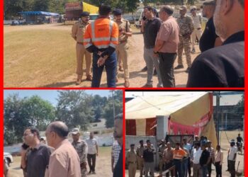कैमोर में रावण दहन की तैयारियों का कलेक्टर और एसपी ने लिया जायजा  🔳सुरक्षा व्यवस्था चाक-चौबंद रखने के निर्देश,झूलों के संचालन से पहले सुरक्षा प्रमाणन अनिवार्य