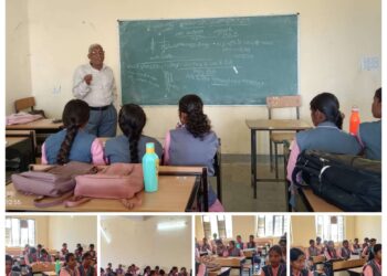 विद्यार्थियों को फसल चक्र एवं मिश्रित खेती का तकनीकी प्रशिक्षण दिया गया।