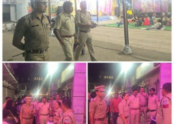 *नवरात्रि पर्व के मद्देनज़र कटनी पुलिस अलर्ट, एएसपी के नेतृत्व में नगर में पैदल भ्रमण एवं मोबाइल पेट्रोलिंग*