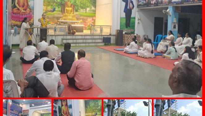 *समता बुद्ध विहार में मनाया गया धम्मचक्र प्रवर्तन दिवस* *डॉ. बाबासाहेब आंबेडकर के धम्म क्रांति के संदेश को जीवन में अपनाने का आह्वान*