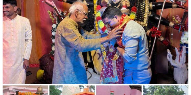 *पुलिस अधीक्षक कटनी ने मां वीरासन देवी के दरबार में की पूजा-अर्चना, सुरक्षा व्यवस्थाओं का लिया जायजा एवं चौकी सिलौड़ी का किया निरीक्षण*