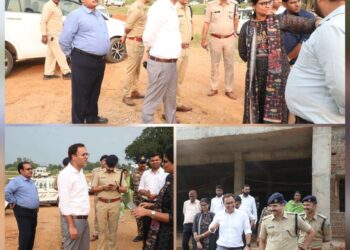 कलेक्टर ने बडवारा में 60 लाख की लागत से निर्माणाधीन बस स्टैंड भवन का किया औचक निरीक्षण  तय समय-सीमा में गुणवत्तापूर्ण निर्माण सुनिश्चित करने के दिए निर्देश