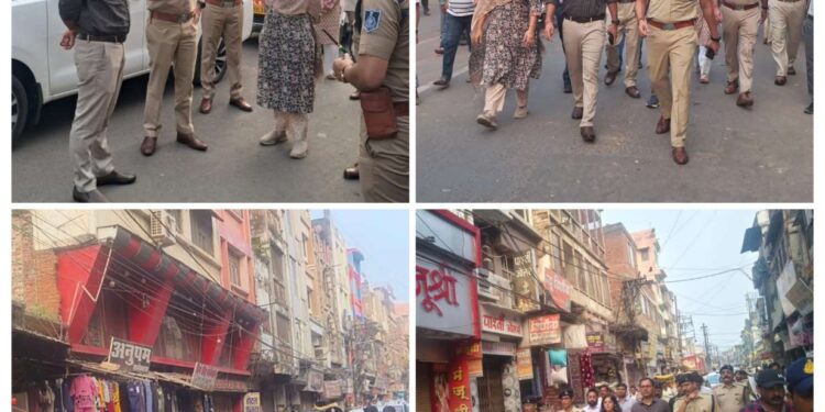 *कलेक्टर,एसपी और निगमायुक्त ने किया दुर्गा प्रतिमा विसर्जन मार्गों का निरीक्षण*