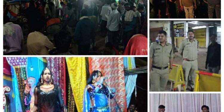 रीठी नगर में धूमधाम से मनाया गया ऐतिहासिक दशहरा, हजारों की संख्या में उमड़ा जनसैलाब,, देर रात तक चला विसर्जन का सिलसिला,,