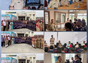 सोशल पुलिसिंग की बहुउद्देशीय पहल “युवा सृजन संवाद” कार्यक्रम के तहत पीजी कॉलेज छिंदवाड़ा में व्याख्यान एवं थाना भ्रमण कार्यक्रम आयोजित किया गया*