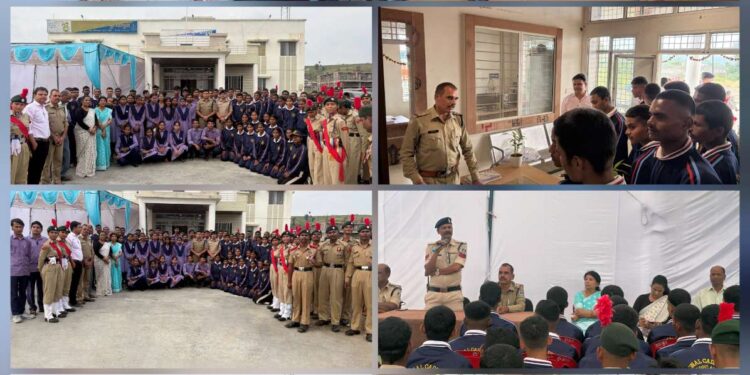 सोशल पुलिसिंग की बहुउद्देशीय पहल “युवा सृजन संवाद” कार्यक्रम के तहत पीजी कॉलेज छिंदवाड़ा में व्याख्यान एवं थाना भ्रमण कार्यक्रम आयोजित किया गया*