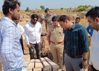 *फरसी पत्थर उद्योग को नई ऊंचाइयों पर ले जाने की पहल,कलेक्टर ने खदानों का किया निरीक्षण*
