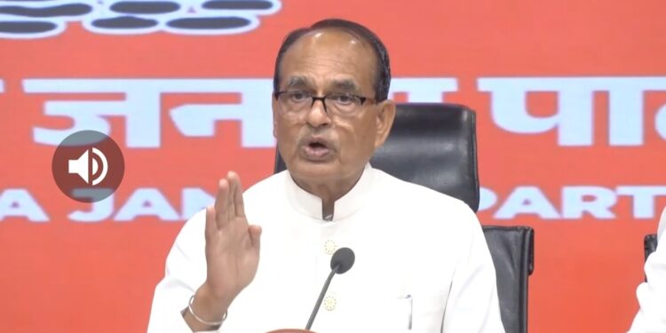 शिवराज सिंह चौहान का कांग्रेस पर बड़ा वार! बोले—हुड़दंगियों की जमात है कांग्रेस