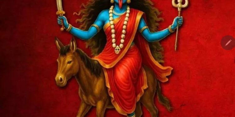 आज के दर्शन: मां कालरात्रि की आराधना से दूर होते हैं भय और नकारात्मकता