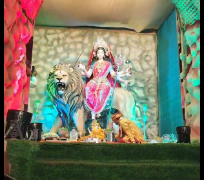 मप्र के अशोकनगर में 44 तोला सोना और 3.5 किलो चांदी से सजी मां जगदम्बा की 24 घण्टे बंदूकधारी करते हैं रखवाली…!